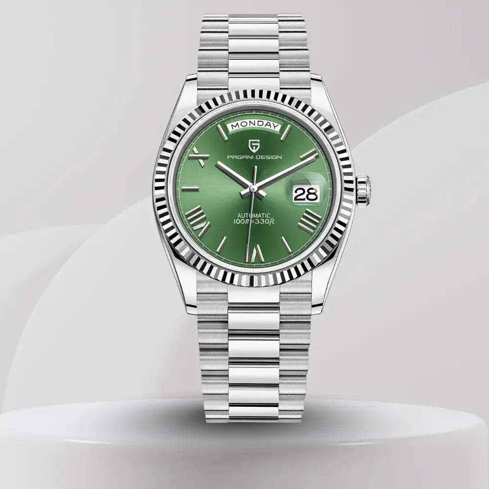 Gold Green V2 Men's Mechanical Watches - Winter Seller Hub